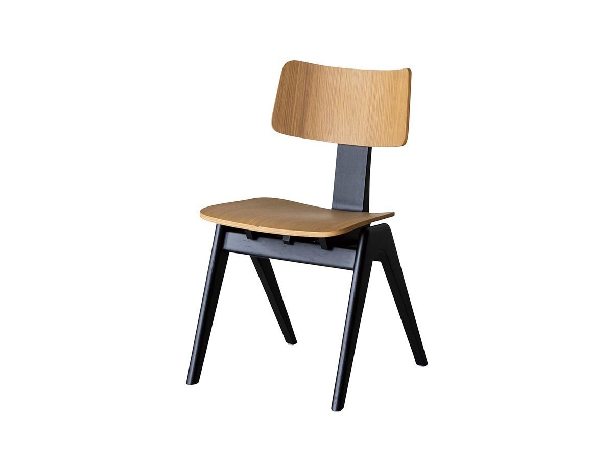【オアシス/OASIS / GOODS】のFACTA CHAIR / ファクタ チェア インテリア・キッズ・メンズ・レディースファッション・服の通販 founy(ファニー) 　おすすめ　Recommend　フレーム　Flame　ミックス　Mix　ホーム・キャンプ・アウトドア・お取り寄せ　Home,Garden,Outdoor,Camping Gear　家具・インテリア　Furniture　チェア・椅子　Chair　ダイニングチェア　Dining Chair　ライトブラウン / ブラック|ID: prp329100004425876 ipo3291000000030903827