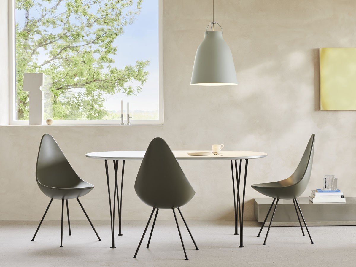 【フリッツ ハンセン/FRITZ HANSEN / GOODS】のTABLE SERIES SUPERELLIPSE / テーブルシリーズ スーパー楕円テーブル スパンレッグ B612 インテリア・キッズ・メンズ・レディースファッション・服の通販 founy(ファニー) 　テーブル　Table　フォルム　Form　ホーム・キャンプ・アウトドア・お取り寄せ　Home,Garden,Outdoor,Camping Gear　家具・インテリア　Furniture　テーブル　Table　ダイニングテーブル　Dining Table　天板:ラミネート / ホワイト、脚部:ブラウンブロンズ|ID: prp329100004425895 ipo3291000000030904011