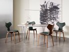 【フリッツ ハンセン/FRITZ HANSEN / GOODS】のTABLE SERIES SUPERELLIPSE / テーブルシリーズ スーパー楕円テーブル スパンレッグ B612 人気、トレンドファッション・服の通販 founy(ファニー) テーブル Table フォルム Form ホーム・キャンプ・アウトドア・お取り寄せ Home,Garden,Outdoor,Camping Gear 家具・インテリア Furniture テーブル Table ダイニングテーブル Dining Table thumbnail 天板:ラミネート / グレーエフェソ、脚部:クローム仕上|ID: prp329100004425895 ipo3291000000030904012