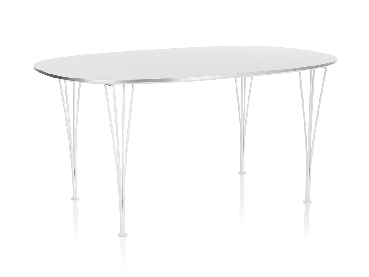 【フリッツ ハンセン/FRITZ HANSEN / GOODS】のTABLE SERIES SUPERELLIPSE / テーブルシリーズ スーパー楕円テーブル スパンレッグ B612 人気、トレンドファッション・服の通販 founy(ファニー) 　テーブル　Table　フォルム　Form　ホーム・キャンプ・アウトドア・お取り寄せ　Home,Garden,Outdoor,Camping Gear　家具・インテリア　Furniture　テーブル　Table　ダイニングテーブル　Dining Table　other-4|ID: prp329100004425895 ipo3291000000031459571