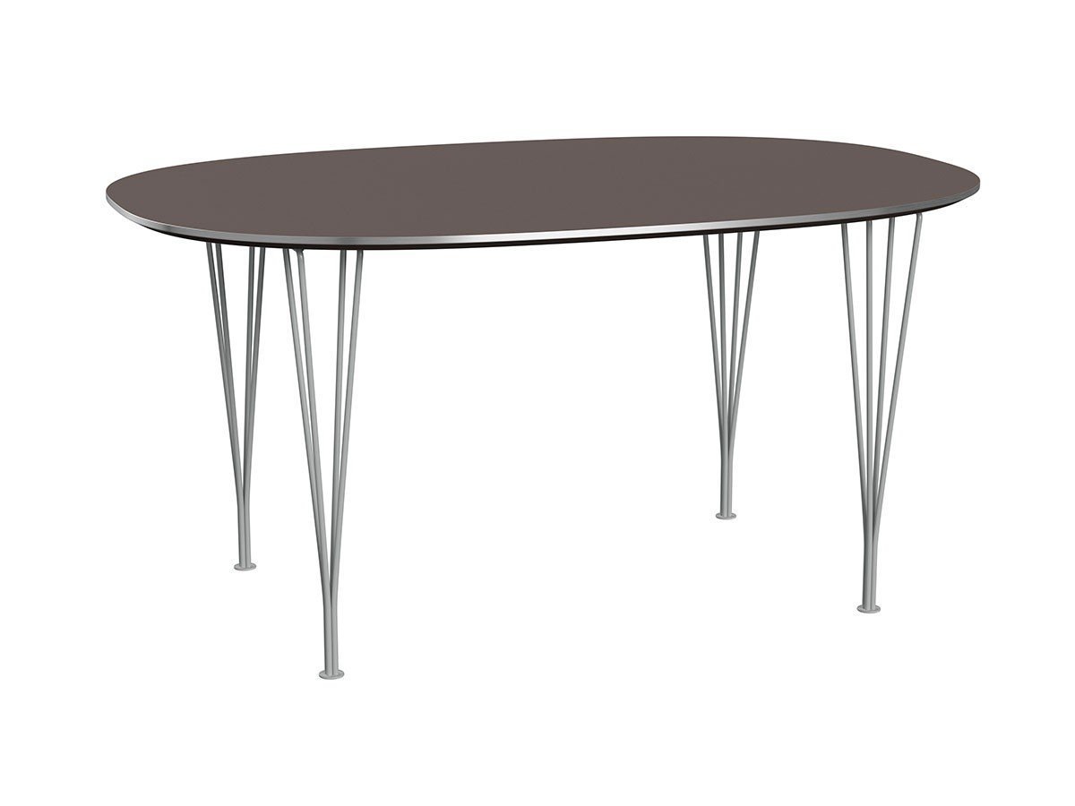 【フリッツ ハンセン/FRITZ HANSEN / GOODS】のTABLE SERIES SUPERELLIPSE / テーブルシリーズ スーパー楕円テーブル スパンレッグ B612 人気、トレンドファッション・服の通販 founy(ファニー) 　テーブル　Table　フォルム　Form　ホーム・キャンプ・アウトドア・お取り寄せ　Home,Garden,Outdoor,Camping Gear　家具・インテリア　Furniture　テーブル　Table　ダイニングテーブル　Dining Table　other-6|ID: prp329100004425895 ipo3291000000031459574