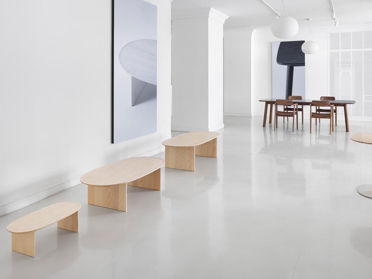 【マルニコレクション/MARUNI COLLECTION / GOODS】のSHOTO Coffee Table 125 / ショトウ コーヒーテーブル 幅125cm 楕円 人気、トレンドファッション・服の通販 founy(ファニー) 　シンプル　Simple　テーブル　Table　ホーム・キャンプ・アウトドア・お取り寄せ　Home,Garden,Outdoor,Camping Gear　家具・インテリア　Home Furniture & Interior. Stylish & Functional Living Spaces　テーブル　Table　ローテーブル・センターテーブル　Low Table/Center Table　other-2|ID: prp329100004425916 ipo3291000000031459709
