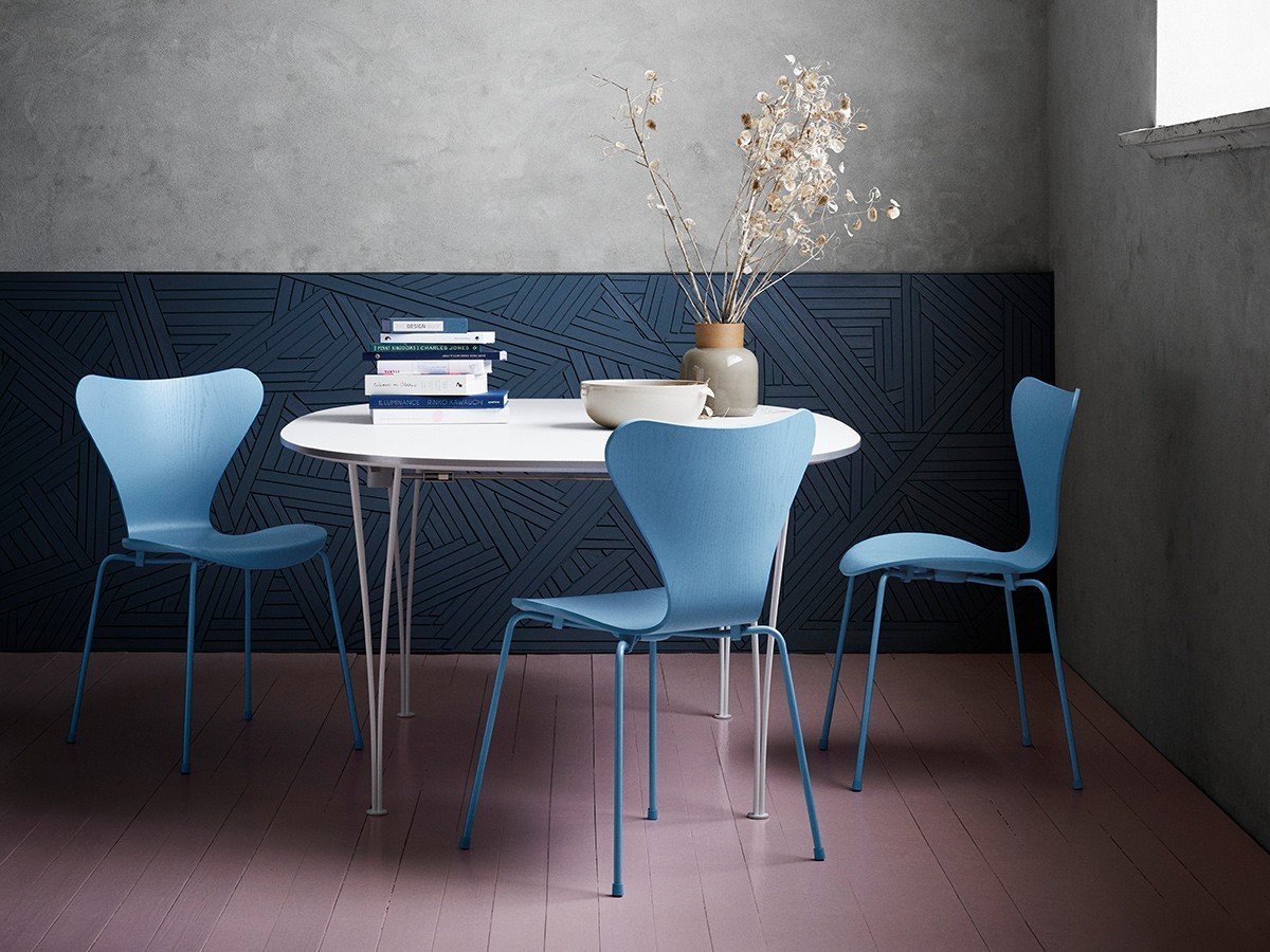 【フリッツ ハンセン/FRITZ HANSEN / GOODS】のDining Room Campaign 2025 SUPERCIRCULAR / ダイニングルームキャンペーン 2025 スーパー円テーブル スパンレッグ B603 インテリア・キッズ・メンズ・レディースファッション・服の通販 founy(ファニー) 　テーブル　Table　ホーム・キャンプ・アウトドア・お取り寄せ　Home,Garden,Outdoor,Camping Gear　家具・インテリア　Furniture　テーブル　Table　カフェテーブル　Cafe Table　参考イメージ|ID: prp329100004428825 ipo3291000000030928547