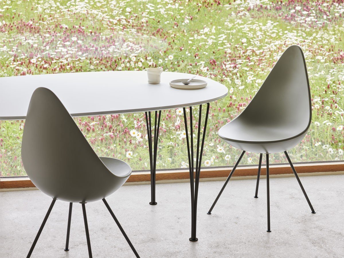 【フリッツ ハンセン/FRITZ HANSEN / GOODS】のDining Room Campaign 2025 SUPERCIRCULAR / ダイニングルームキャンペーン 2025 スーパー円テーブル スパンレッグ B603 人気、トレンドファッション・服の通販 founy(ファニー) 　テーブル　Table　ホーム・キャンプ・アウトドア・お取り寄せ　Home,Garden,Outdoor,Camping Gear　家具・インテリア　Furniture　テーブル　Table　カフェテーブル　Cafe Table　other-6|ID: prp329100004428825 ipo3291000000031459245