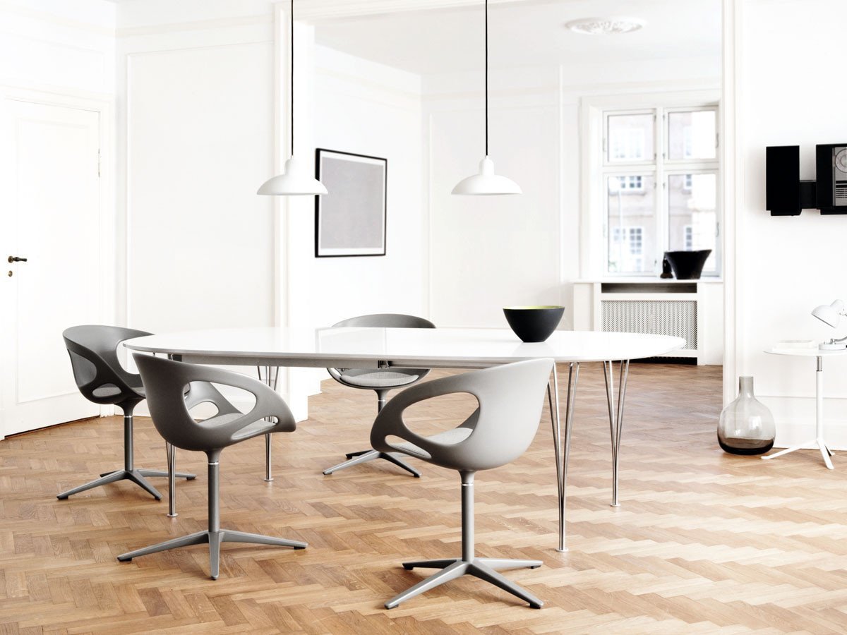 【フリッツ ハンセン/FRITZ HANSEN / GOODS】のTABLE SERIES SUPERELLIPSE / テーブルシリーズ 延長式テーブル スパンレッグ B620 人気、トレンドファッション・服の通販 founy(ファニー) 　テーブル　Table　フォルム　Form　ホーム・キャンプ・アウトドア・お取り寄せ　Home,Garden,Outdoor,Camping Gear　家具・インテリア　Furniture　テーブル　Table　ダイニングテーブル　Dining Table　other-6|ID: prp329100004430335 ipo3291000000031459152