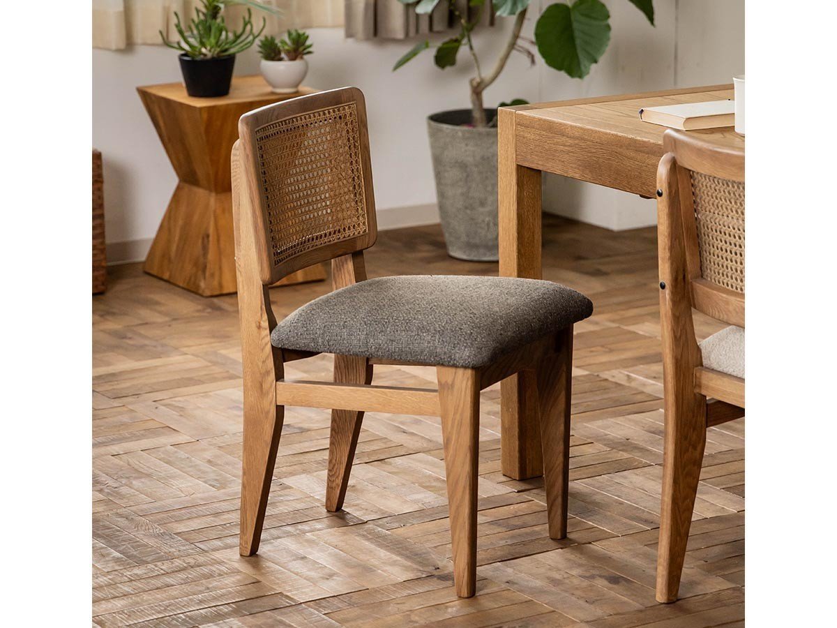【ノットアンティークス/knot antiques / CRASH GATE / GOODS】のPIKE CHAIR / ピケ チェア 人気、トレンドファッション・服の通販 founy(ファニー) 　シンプル　Simple　バランス　Balance　ファブリック　Fabric　ラタン　Rattan　ホーム・キャンプ・アウトドア・お取り寄せ　Home,Garden,Outdoor,Camping Gear　家具・インテリア　Furniture　チェア・椅子　Chair　ダイニングチェア　Dining Chair　other-2|ID: prp329100004433207 ipo3291000000031459059