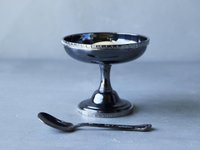 【その他のブランド/Other】のIcecream Cup & Spoon / アイスクリームカップ & スプーン(ブラック) 人気、トレンドファッション・服の通販 founy(ファニー) アンティーク Antique クラシック Classic コーティング Coating テーブル Table デザート Dessert モダン Modern 送料無料 Free Shipping |ID:prp329100004435136