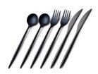 【アズイットイズ/AS IT IS / GOODS】のSUGATA Cutlery Set / スガタ カトラリー 6本セット(ブラック) 人気、トレンドファッション・服の通販 founy(ファニー) コーティング Coating, Coated Finish シンプル Simple, Minimal テーブル Table, Dining Table モダン Modern, Contemporary 送料無料 Free Shipping thumbnail -|ID: prp329100004435144 ipo3291000000030980926