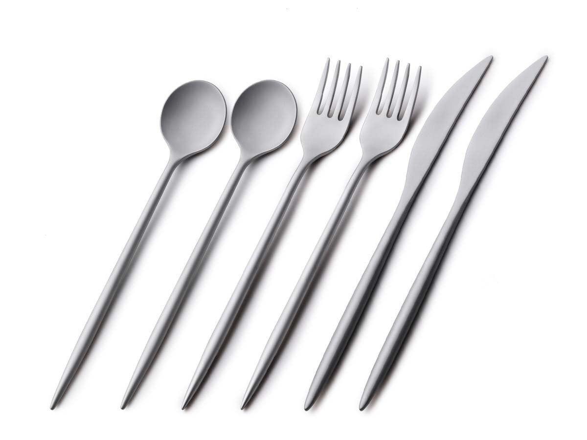 【アズイットイズ/AS IT IS / GOODS】のSUGATA Cutlery Set / スガタ カトラリー 6本セット(ホワイト) インテリア・キッズ・メンズ・レディースファッション・服の通販 founy(ファニー) コーティング Coating, Coated Finish シンプル Simple, Minimal テーブル Table, Dining Table 送料無料 Free Shipping -|ID: prp329100004435148 ipo3291000000030980942
