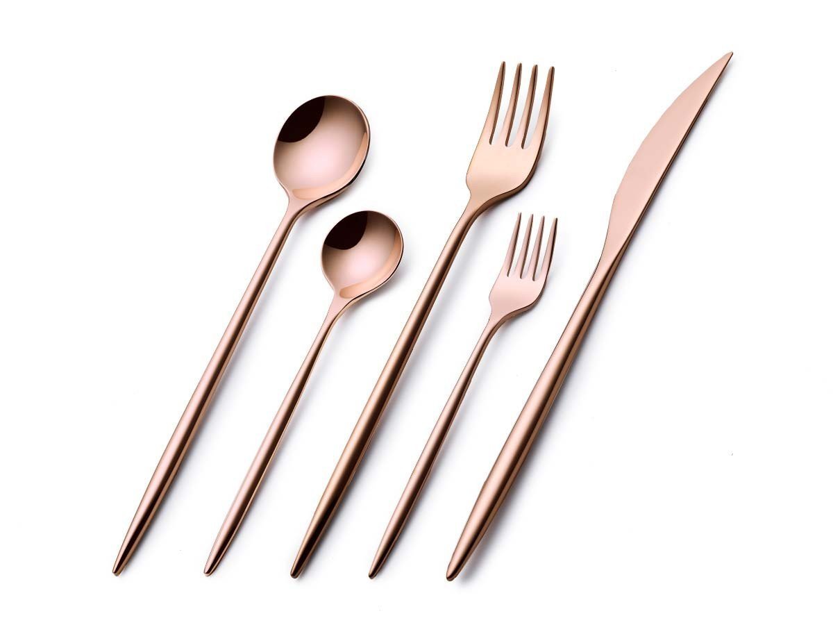 【アズイットイズ/AS IT IS / GOODS】のSUGATA Cutlery Set / スガタ カトラリー 5本セット(ロゼ) 人気、トレンドファッション・服の通販 founy(ファニー) 　エレガント 上品　Elegant　コーティング　Coating　シンプル　Simple　テーブル　Table　送料無料　Free Shipping　 other-1|ID: prp329100004435149 ipo3291000000030980945