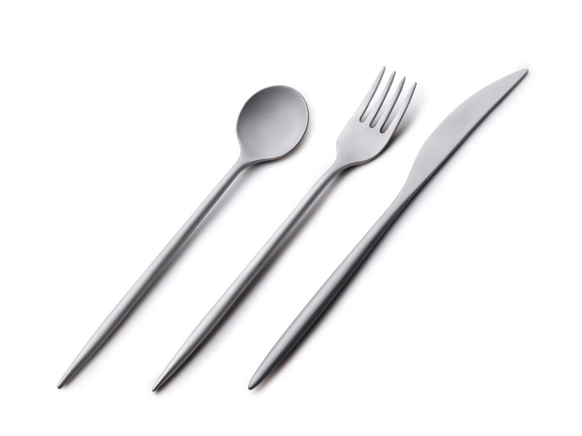 【アズイットイズ/AS IT IS / GOODS】のSUGATA Cutlery Set / スガタ カトラリー 3本セット(ホワイト) インテリア・キッズ・メンズ・レディースファッション・服の通販 founy(ファニー) 　コーティング　Coating　シンプル　Simple　テーブル　Table　-|ID: prp329100004435164 ipo3291000000030980992