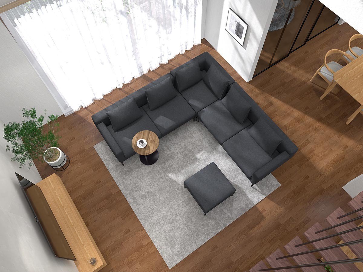 【フランネルソファ/FLANNEL SOFA / GOODS】のLENIS 1P CORNER SOFA / レニス 1人掛けコーナーソファ インテリア・キッズ・メンズ・レディースファッション・服の通販 founy(ファニー) 　クッション　Cushion　シンプル　Simple　スタンダード　Standard　パイピング　Piping　フォルム　Form　ポケット　Pocket　モダン　Modern　リラックス　Relax　ホーム・キャンプ・アウトドア・お取り寄せ　Home,Garden,Outdoor,Camping Gear　家具・インテリア　Furniture　ソファー　Sofa　組合せ例:2.5人掛け片肘ソファ、1人掛けコーナーソファ(本商品)、3人掛け片肘ソファ|ID: prp329100004438013 ipo3291000000030999076
