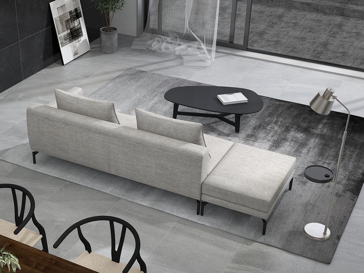 【フランネルソファ/FLANNEL SOFA / GOODS】のLENIS 3P ONE ARM SOFA / レニス 3人掛け片肘ソファ インテリア・キッズ・メンズ・レディースファッション・服の通販 founy(ファニー) 　クッション　Cushion, Throw Pillow　シンプル　Simple, Minimal　スタンダード　Standard, Basic　パイピング　Piping, Trim Design　フォルム　Silhouette, Form　ポケット　Pocket, Pocket Detail　モダン　Modern, Contemporary　リラックス　Relax, Relaxed Fit　ホーム・キャンプ・アウトドア・お取り寄せ　Home Living / Home & Lifestyle / Camping Gear / Outdoor Camping　家具・インテリア　Home Furniture & Interior. Stylish & Functional Living Spaces　ソファー　Couches & Sofas　「スツール ラージ」は座面サイズを揃えてお使いになれます。|ID: prp329100004438015 ipo3291000000036810229