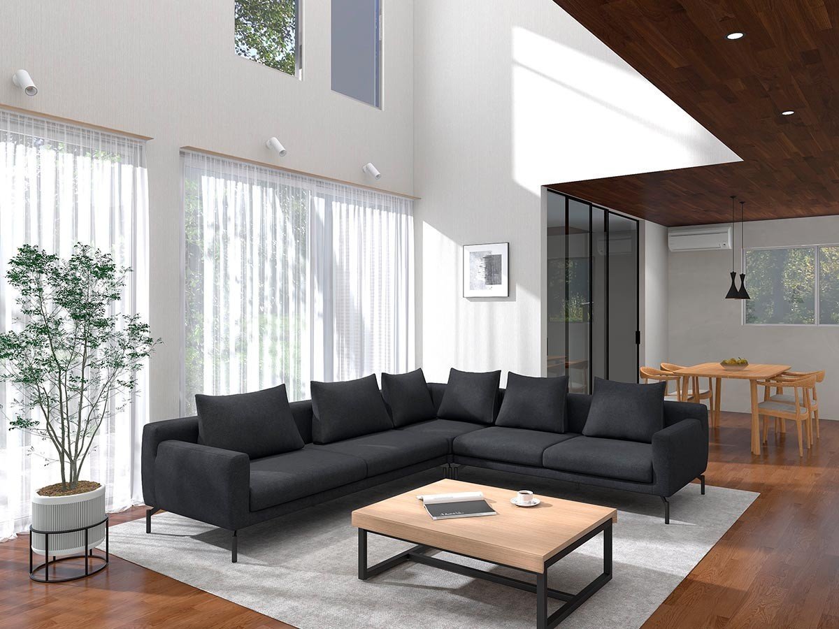 【フランネルソファ/FLANNEL SOFA / GOODS】のLENIS 3P ONE ARM SOFA / レニス 3人掛け片肘ソファ インテリア・キッズ・メンズ・レディースファッション・服の通販 founy(ファニー) 　クッション　Cushion, Throw Pillow　シンプル　Simple, Minimal　スタンダード　Standard, Basic　パイピング　Piping, Trim Design　フォルム　Silhouette, Form　ポケット　Pocket, Pocket Detail　モダン　Modern, Contemporary　リラックス　Relax, Relaxed Fit　ホーム・キャンプ・アウトドア・お取り寄せ　Home Living / Home & Lifestyle / Camping Gear / Outdoor Camping　家具・インテリア　Home Furniture & Interior. Stylish & Functional Living Spaces　ソファー　Couches & Sofas　組合せ例:3人掛け片肘ソファ(本商品)、2.5人掛け片肘ソファ、1人掛けコーナーソファ<&gt|ID: prp329100004438015 ipo3291000000036810258