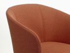 【ヴィトラ/Vitra / GOODS】のMikado Armchair / ミカド アームチェア 5スターベース 張地:クレド 23 ペールローズ / ダークオレンジ(ファブリック F120)|ID:prp329100004446309