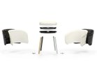 【ヴィトラ/Vitra / GOODS】のMikado Side Chair / ミカド サイドチェア 4レッグ(ウッド) 接着剤を使用していないため、素材ごとに分別しリサイクル可能です。|ID:prp329100004446312