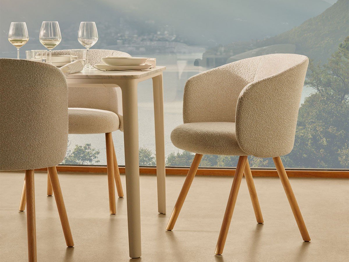 【ヴィトラ/Vitra / GOODS】のMikado Armchair / ミカド アームチェア 4レッグ(ウッド) 人気、トレンドファッション・服の通販 founy(ファニー) 　ウッド　Wood　ファブリック　Fabric　フォルム　Form　ロンドン　London　送料無料　Free Shipping　ホーム・キャンプ・アウトドア・お取り寄せ　Home,Garden,Outdoor,Camping Gear　家具・インテリア　Home Furniture & Interior. Stylish & Functional Living Spaces　チェア・椅子　Chair　ダイニングチェア　Dining Chair　ホーム・キャンプ・アウトドア・お取り寄せ　Home,Garden,Outdoor,Camping Gear　家具・インテリア　Home Furniture & Interior. Stylish & Functional Living Spaces　チェア・椅子　Chair　アームチェア　Armchair　other-6|ID: prp329100004446315 ipo3291000000031458277