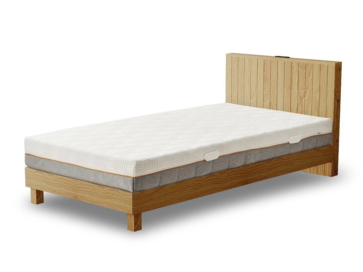 【インルーム/InRoom / GOODS】のNORNA BED / ノアナ ベッドフレーム 人気、トレンドファッション・服の通販 founy(ファニー) 　ウッド　Wood　クッション　Cushion　スプリング　Spring　スマート　Smart　スリット　Slit　ダブル　Double　時計　Clock　フレーム　Flame　ホーム・キャンプ・アウトドア・お取り寄せ　Home,Garden,Outdoor,Camping Gear　家具・インテリア　Furniture　ベッド　Bed　シングルベッド　Single Bed　ホーム・キャンプ・アウトドア・お取り寄せ　Home,Garden,Outdoor,Camping Gear　家具・インテリア　Furniture　ベッド　Bed　セミダブルベッド　Semi-Double Bed　ホーム・キャンプ・アウトドア・お取り寄せ　Home,Garden,Outdoor,Camping Gear　家具・インテリア　Furniture　ベッド　Bed　ダブルベッド　Double Bed　other-2|ID: prp329100004454948 ipo3291000000031457378