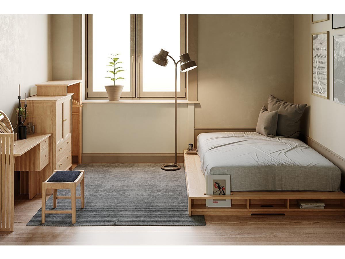 【インルーム/InRoom / GOODS】のTRICIA BED / トリシア ベッドフレーム 人気、トレンドファッション・服の通販 founy(ファニー) 　ウッド　Wood　クッション　Cushion　スプリング　Spring　スマート　Smart　雑誌　Magazine　ダブル　Double　フレーム　Flame　ホーム・キャンプ・アウトドア・お取り寄せ　Home,Garden,Outdoor,Camping Gear　家具・インテリア　Furniture　ベッド　Bed　シングルベッド　Single Bed　ホーム・キャンプ・アウトドア・お取り寄せ　Home,Garden,Outdoor,Camping Gear　家具・インテリア　Furniture　ベッド　Bed　セミダブルベッド　Semi-Double Bed　ホーム・キャンプ・アウトドア・お取り寄せ　Home,Garden,Outdoor,Camping Gear　家具・インテリア　Furniture　ベッド　Bed　ダブルベッド　Double Bed　other-5|ID: prp329100004454958 ipo3291000000031457459