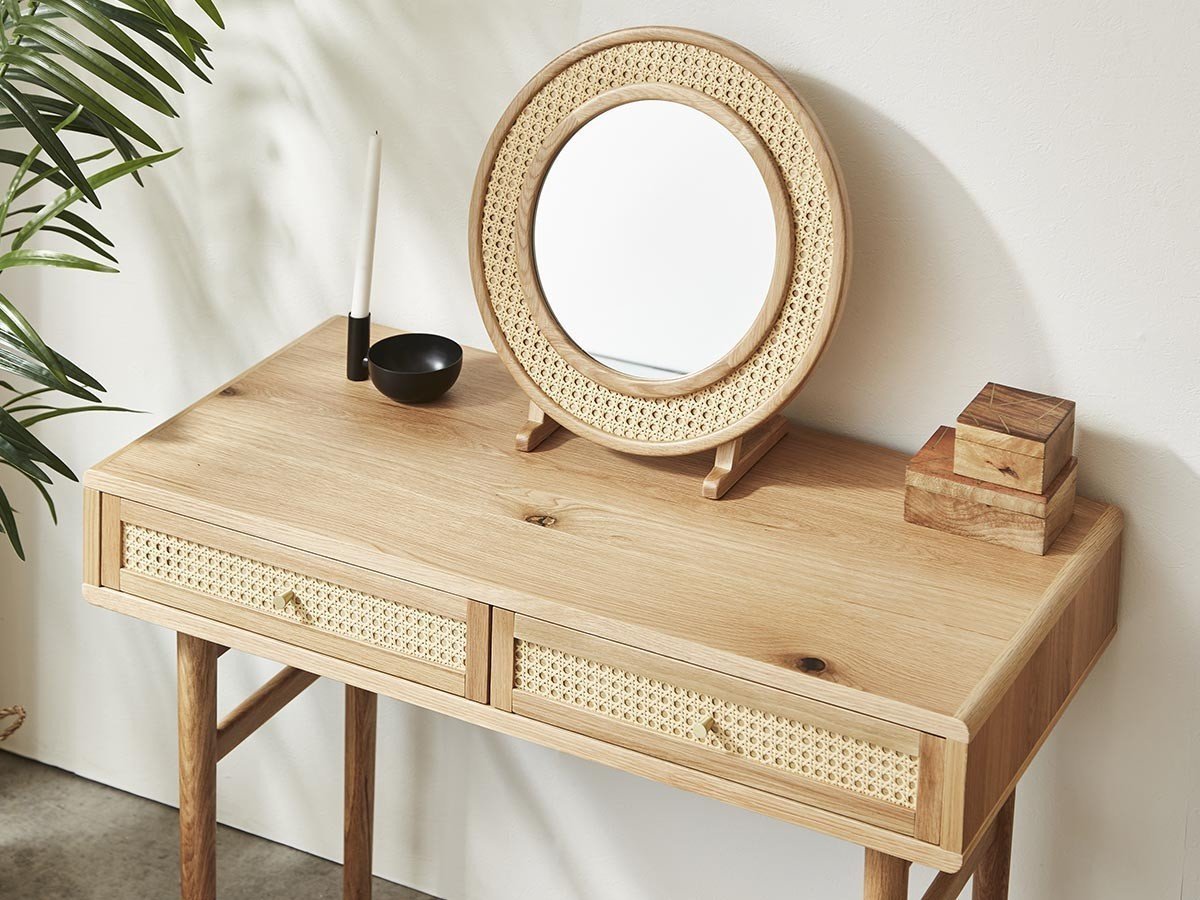 【インルーム/InRoom / GOODS】のCUNA DESK / クーナ デスク 人気、トレンドファッション・服の通販 founy(ファニー) 　送料無料　Free Shipping　デスク　Desk　ラタン　Rattan　リゾート　Resort　リラックス　Relax　エレガント 上品　Elegant　ホーム・キャンプ・アウトドア・お取り寄せ　Home,Garden,Outdoor,Camping Gear　家具・インテリア　Furniture　ミラー・ドレッサー　Mirror　ミラー・鏡　Mirror　ホーム・キャンプ・アウトドア・お取り寄せ　Home,Garden,Outdoor,Camping Gear　家具・インテリア　Furniture　ミラー・ドレッサー　Mirror　ドレッサー　Dresser　other-6|ID: prp329100004454975 ipo3291000000031457615