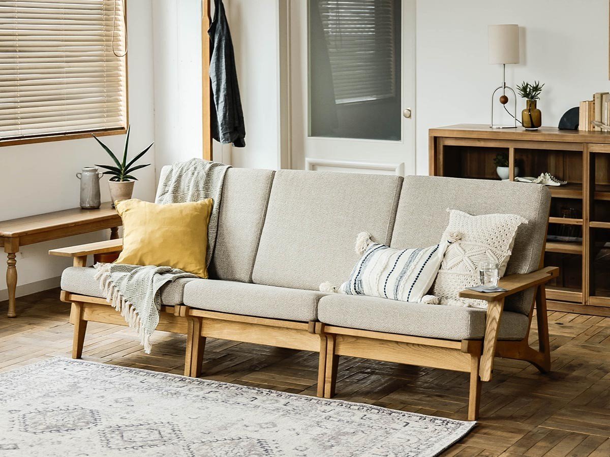 【イージーライフ/Easy Life / GOODS】のBIGOH SOFA / ビゴー ソファ 3人掛け 肘無 人気、トレンドファッション・服の通販 founy(ファニー) 　クッション　Cushion, Throw Pillow　フレーム　Frame, Outline　モチーフ　Motif, Design Theme　ホーム・キャンプ・アウトドア・お取り寄せ　Home Living / Home & Lifestyle / Camping Gear / Outdoor Camping　家具・インテリア　Home Furniture & Interior. Stylish & Functional Living Spaces　ソファー　Couches & Sofas　other-2|ID: prp329100004454987 ipo3291000000031457734