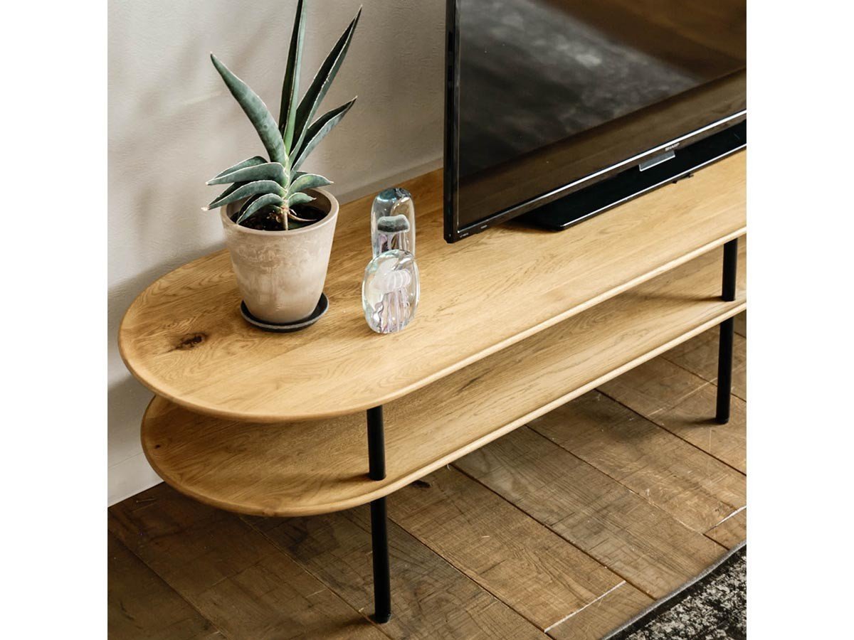 【イージーライフ/Easy Life / GOODS】のSERVO TV BOARD OVAL / サーボ テレビボード オーバル 幅180cm 人気、トレンドファッション・服の通販 founy(ファニー) 　オーバル　Oval　シンプル　Simple　雑誌　Magazine　ホーム・キャンプ・アウトドア・お取り寄せ　Home,Garden,Outdoor,Camping Gear　家具・インテリア　Furniture　テレビボード・テレビ台　TV Stand　テレビボード　Tv Board　other-3|ID: prp329100004455007 ipo3291000000031457936