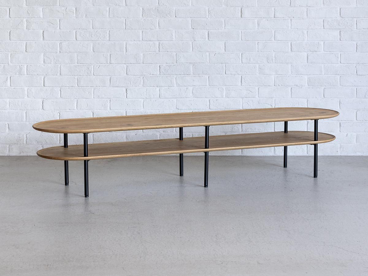 【イージーライフ/Easy Life / GOODS】のSERVO TV BOARD OVAL / サーボ テレビボード オーバル 幅180cm 人気、トレンドファッション・服の通販 founy(ファニー) 　オーバル　Oval　シンプル　Simple　雑誌　Magazine　ホーム・キャンプ・アウトドア・お取り寄せ　Home,Garden,Outdoor,Camping Gear　家具・インテリア　Furniture　テレビボード・テレビ台　TV Stand　テレビボード　Tv Board　other-6|ID: prp329100004455007 ipo3291000000031457943