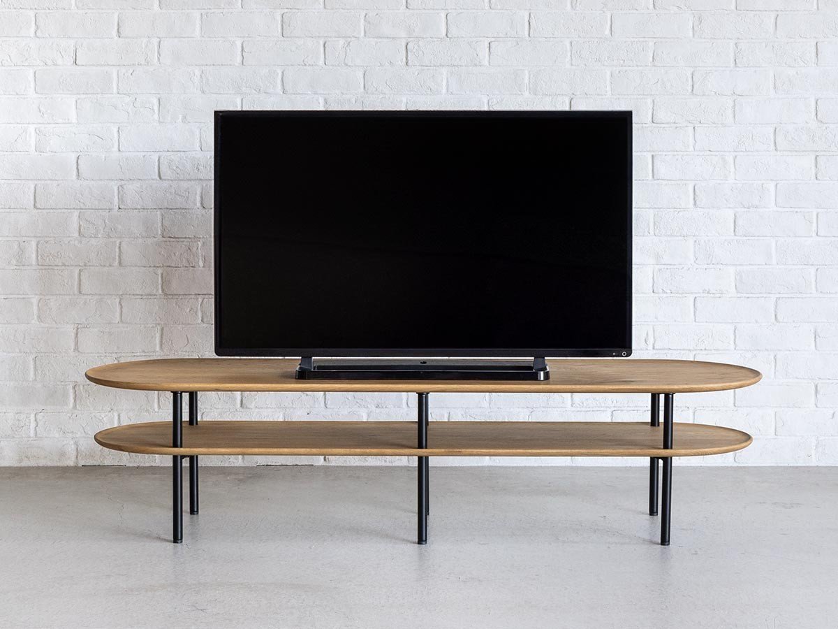 【イージーライフ/Easy Life / GOODS】のSERVO TV BOARD OVAL / サーボ テレビボード オーバル 幅150cm 人気、トレンドファッション・服の通販 founy(ファニー) 　オーバル　Oval　シンプル　Simple　雑誌　Magazine　ホーム・キャンプ・アウトドア・お取り寄せ　Home,Garden,Outdoor,Camping Gear　家具・インテリア　Furniture　テレビボード・テレビ台　TV Stand　テレビボード　Tv Board　other-5|ID: prp329100004455008 ipo3291000000031457950