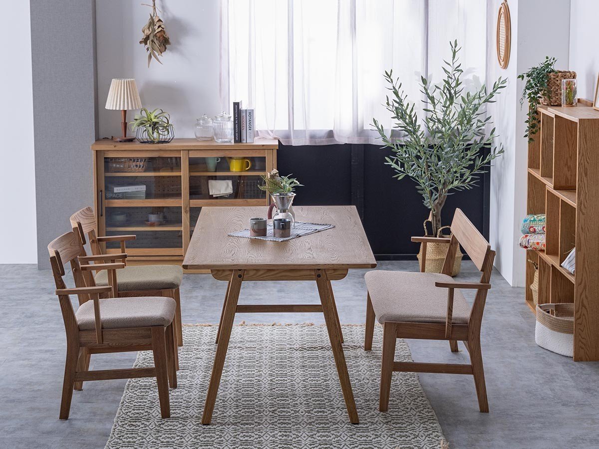 【ノラ/nora / GOODS】のCHARMS DINING TABLE / チャームス ダイニングテーブル 幅150cm 人気、トレンドファッション・服の通販 founy(ファニー) 　送料無料　Free Shipping　テーブル　Table, Dining Table　バランス　Balance, Style Balance　ホーム・キャンプ・アウトドア・お取り寄せ　Home Living / Home & Lifestyle / Camping Gear / Outdoor Camping　家具・インテリア　Home Furniture & Interior. Stylish & Functional Living Spaces　テーブル　Dining, Coffee & Side Tables　ダイニングテーブル・食卓テーブル　Dining Tables　other-3|ID: prp329100004465873 ipo3291000000031456798