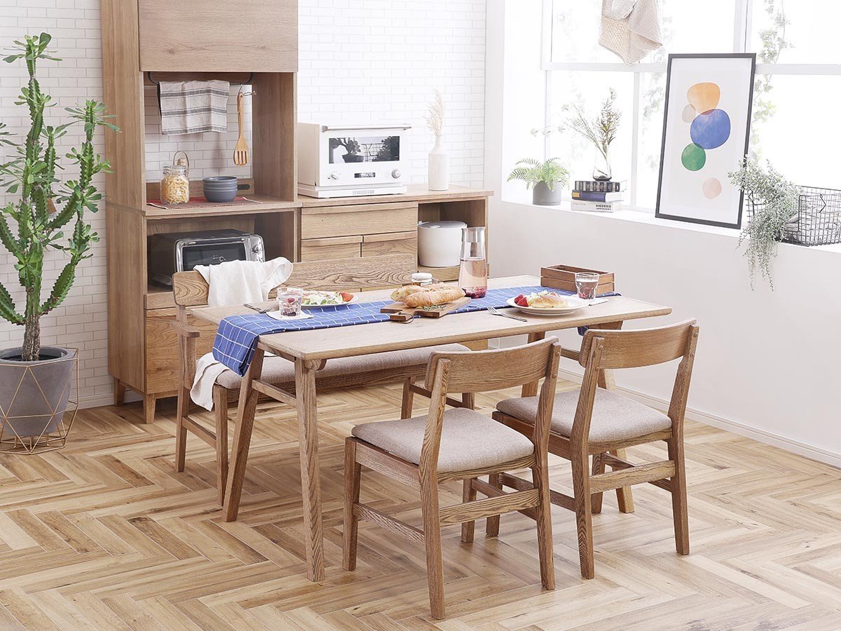 【ノラ/nora / GOODS】のCHARMS DINING TABLE / チャームス ダイニングテーブル 幅135cm 人気、トレンドファッション・服の通販 founy(ファニー) 　送料無料　Free Shipping　コンパクト　Compact　テーブル　Table　フィット　Fit　ホーム・キャンプ・アウトドア・お取り寄せ　Home,Garden,Outdoor,Camping Gear　家具・インテリア　Furniture　テーブル　Table　ダイニングテーブル　Dining Table　other-2|ID: prp329100004465874 ipo3291000000031456804