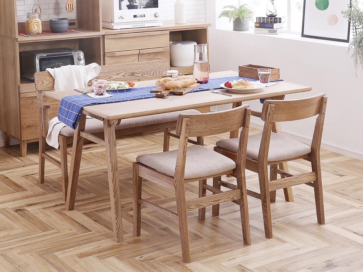 【ノラ/nora / GOODS】のCHARMS DINING TABLE / チャームス ダイニングテーブル 幅135cm 人気、トレンドファッション・服の通販 founy(ファニー) 　送料無料　Free Shipping　コンパクト　Compact　テーブル　Table　フィット　Fit　ホーム・キャンプ・アウトドア・お取り寄せ　Home,Garden,Outdoor,Camping Gear　家具・インテリア　Furniture　テーブル　Table　ダイニングテーブル　Dining Table　other-3|ID: prp329100004465874 ipo3291000000031456806