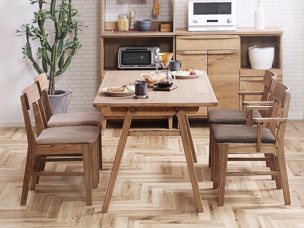 【ノラ/nora / GOODS】のCHARMS DINING TABLE / チャームス ダイニングテーブル 幅135cm 人気、トレンドファッション・服の通販 founy(ファニー) 　送料無料　Free Shipping　コンパクト　Compact　テーブル　Table　フィット　Fit　ホーム・キャンプ・アウトドア・お取り寄せ　Home,Garden,Outdoor,Camping Gear　家具・インテリア　Furniture　テーブル　Table　ダイニングテーブル　Dining Table　other-6|ID: prp329100004465874 ipo3291000000031456811