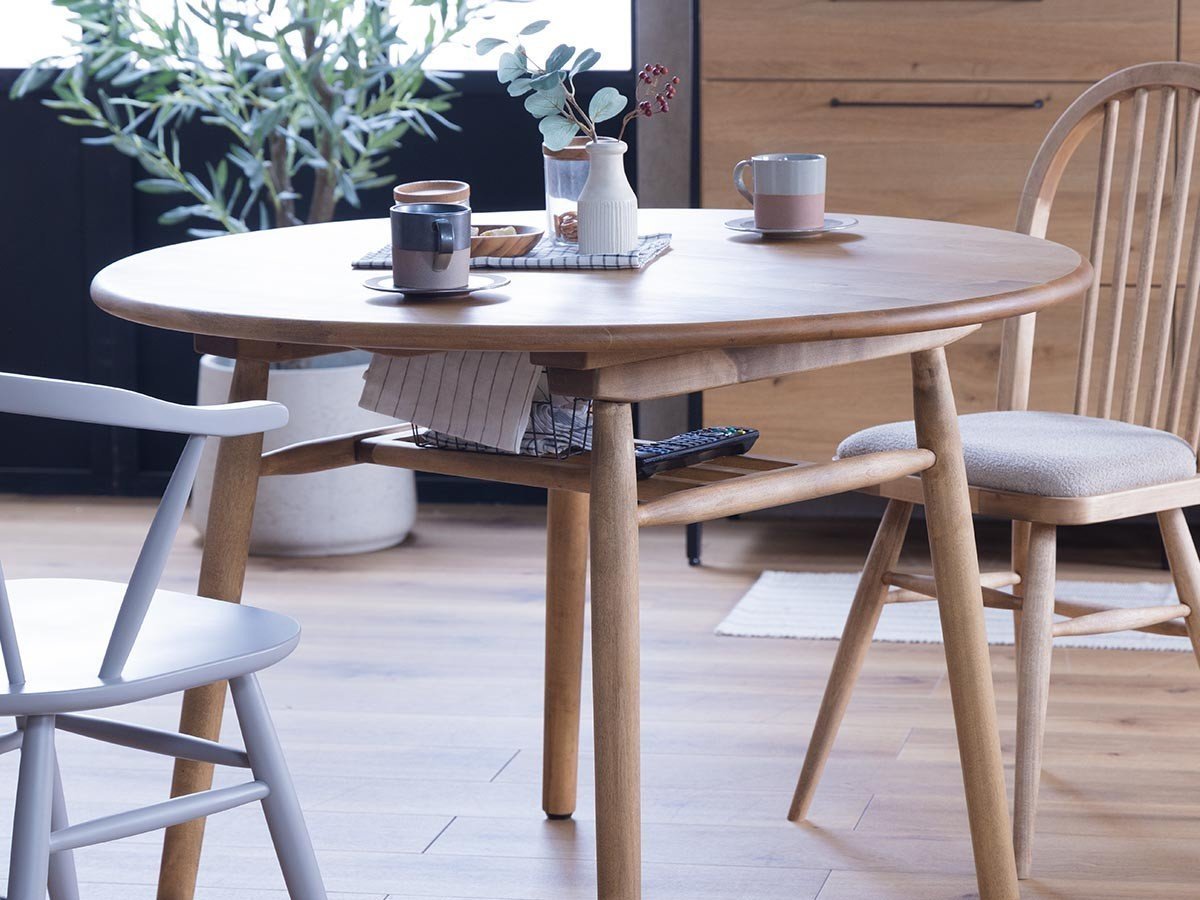 【ノラ/nora / GOODS】のLOGIE DINING TABLE / ロジー ダイニングテーブル 直径105cm 人気、トレンドファッション・服の通販 founy(ファニー) 　送料無料　Free Shipping　テーブル　Table　ラウンド　Round　雑誌　Magazine　ホーム・キャンプ・アウトドア・お取り寄せ　Home,Garden,Outdoor,Camping Gear　家具・インテリア　Furniture　テーブル　Table　ダイニングテーブル　Dining Table　other-3|ID: prp329100004465875 ipo3291000000031456815