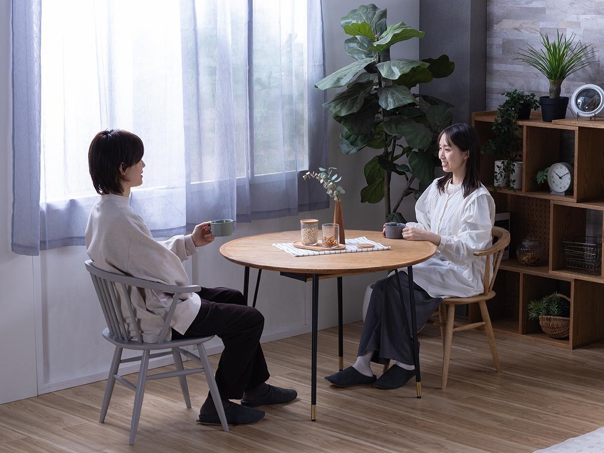 【ノラ/nora / GOODS】のMARURU DINING TABLE / マルル ダイニングテーブル 木天板 人気、トレンドファッション・服の通販 founy(ファニー) 　送料無料　Free Shipping　テーブル　Table　モダン　Modern　ラウンド　Round　ホーム・キャンプ・アウトドア・お取り寄せ　Home,Garden,Outdoor,Camping Gear　家具・インテリア　Furniture　テーブル　Table　ダイニングテーブル　Dining Table　other-5|ID: prp329100004465876 ipo3291000000031456829