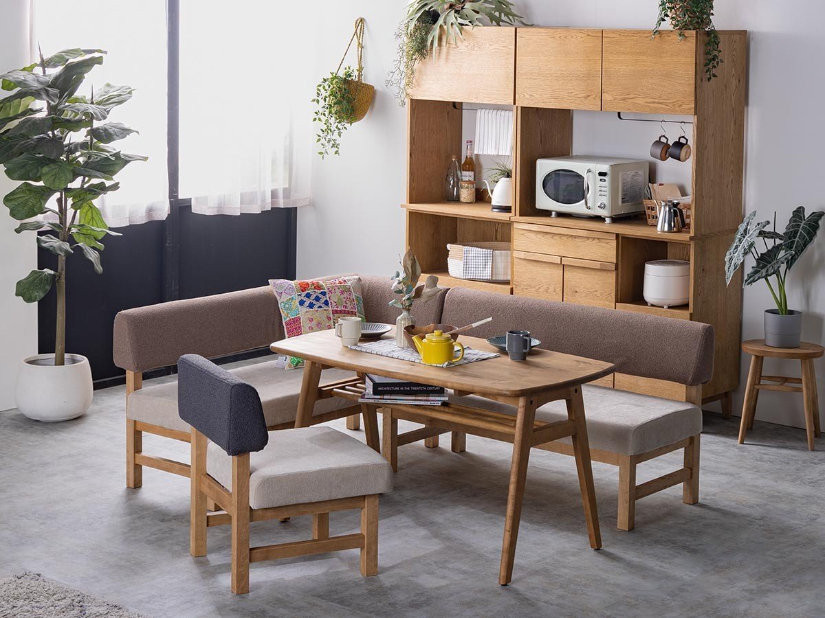 【ノラ/nora / GOODS】のAMAN DINING TABLE / アマン ダイニングテーブル 幅135cm 人気、トレンドファッション・服の通販 founy(ファニー) 　送料無料　Free Shipping　コンパクト　Compact　テーブル　Table　フィット　Fit　雑誌　Magazine　ホーム・キャンプ・アウトドア・お取り寄せ　Home,Garden,Outdoor,Camping Gear　家具・インテリア　Furniture　テーブル　Table　ダイニングテーブル　Dining Table　other-2|ID: prp329100004465879 ipo3291000000031456843