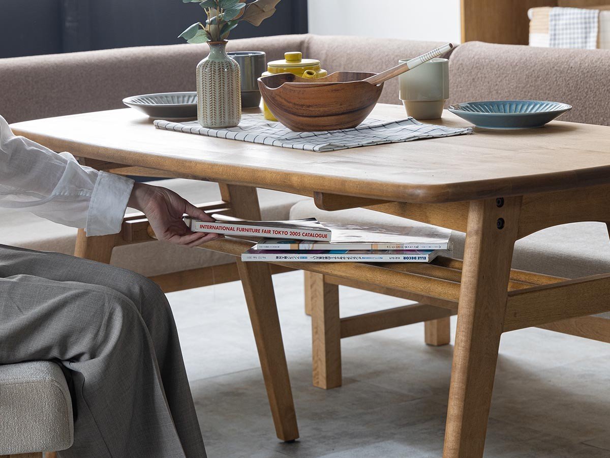 【ノラ/nora / GOODS】のAMAN DINING TABLE / アマン ダイニングテーブル 幅135cm 人気、トレンドファッション・服の通販 founy(ファニー) 　送料無料　Free Shipping　コンパクト　Compact　テーブル　Table　フィット　Fit　雑誌　Magazine　ホーム・キャンプ・アウトドア・お取り寄せ　Home,Garden,Outdoor,Camping Gear　家具・インテリア　Furniture　テーブル　Table　ダイニングテーブル　Dining Table　other-6|ID: prp329100004465879 ipo3291000000031456850