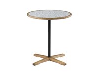 【ノラ/nora / GOODS】のTOFFY CAFE TABLE / トフィー カフェテーブル テラゾー柄メラミン天板 丸型 人気、トレンドファッション・服の通販 founy(ファニー) 送料無料 Free Shipping カラフル Colorful コンパクト Compact テーブル Table ラウンド Round ホーム・キャンプ・アウトドア・お取り寄せ Home,Garden,Outdoor,Camping Gear 家具・インテリア Furniture テーブル Table カフェテーブル Cafe Table |ID:prp329100004465882