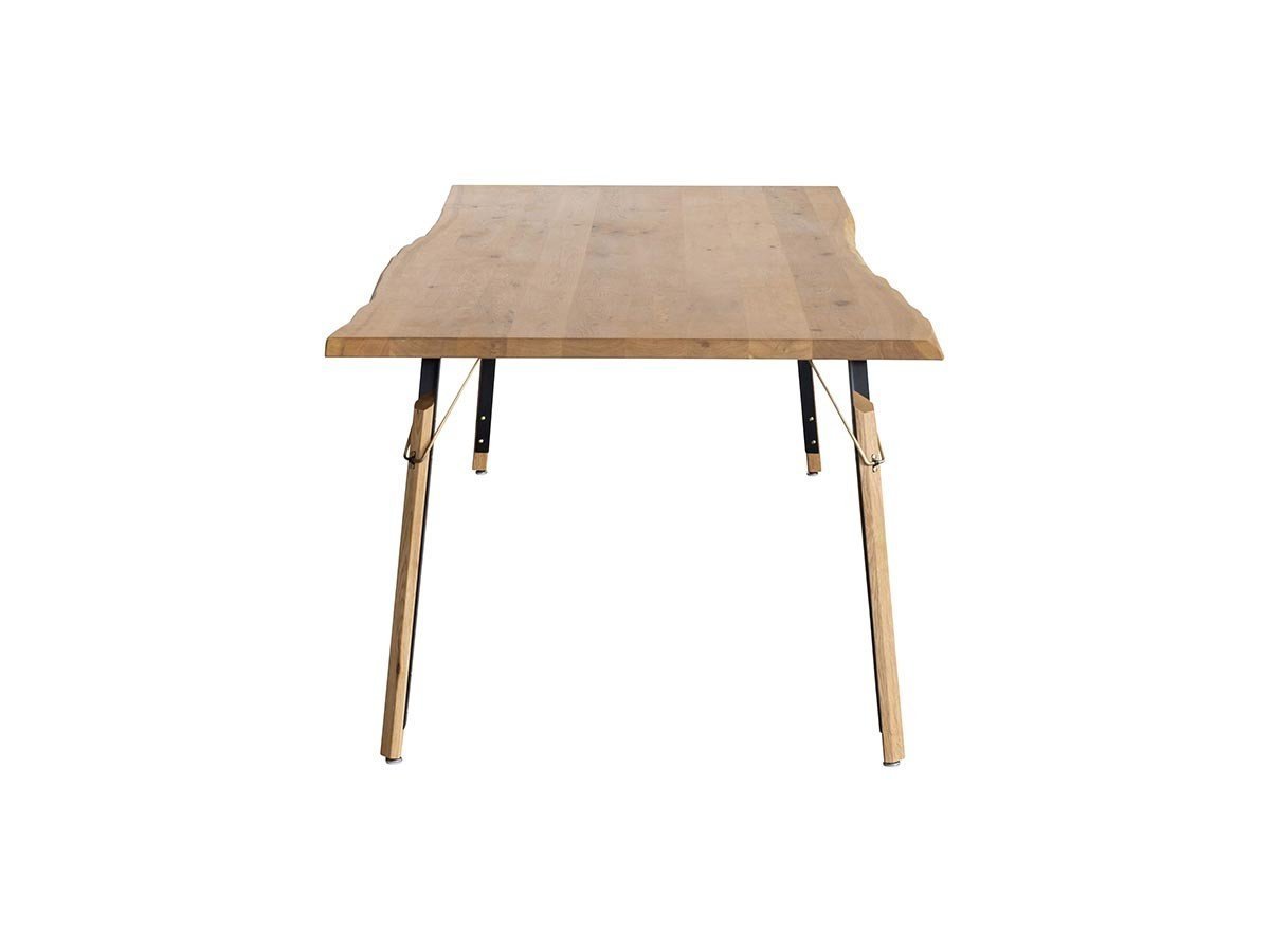 【イージーライフ/Easy Life / GOODS】のMEATH DINING TABLE / ミース ダイニングテーブル ライブエッジ天板(幅230cm)+ No.6脚(クラフト脚) 人気、トレンドファッション・服の通販 founy(ファニー) 　オイル　Oil　カラフル　Colorful　コーティング　Coating　テーブル　Table　ベーシック　Basic　おすすめ　Recommend　ホーム・キャンプ・アウトドア・お取り寄せ　Home,Garden,Outdoor,Camping Gear　家具・インテリア　Furniture　テーブル　Table　ダイニングテーブル　Dining Table　other-3|ID: prp329100004465887 ipo3291000000031456913