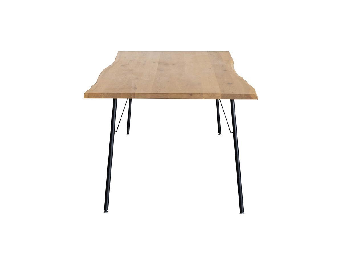 【イージーライフ/Easy Life / GOODS】のMEATH DINING TABLE / ミース ダイニングテーブル ライブエッジ天板(幅230cm)+ No.5脚(アイアン脚) 人気、トレンドファッション・服の通販 founy(ファニー) 　オイル　Oil　コーティング　Coating　テーブル　Table　バランス　Balance　ベーシック　Basic　ホーム・キャンプ・アウトドア・お取り寄せ　Home,Garden,Outdoor,Camping Gear　家具・インテリア　Furniture　テーブル　Table　ダイニングテーブル　Dining Table　other-3|ID: prp329100004465888 ipo3291000000031456923