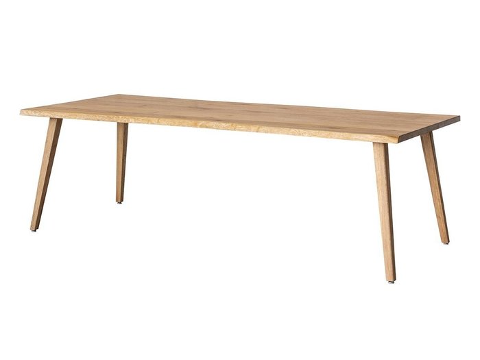 【イージーライフ/Easy Life / GOODS】のMEATH DINING TABLE / ミース ダイニングテーブル ライブエッジ天板(幅230cm)+ No.1脚(木角脚) インテリア・キッズ・メンズ・レディースファッション・服の通販 founy(ファニー) https://founy.com/ オイル Body Oil コーティング Coating, Coated Finish テーブル Table, Dining Table ベーシック Basic, Essential おすすめ Recommended / Our Picks ホーム・キャンプ・アウトドア・お取り寄せ Home Living / Home & Lifestyle / Camping Gear / Outdoor Camping 家具・インテリア Home Furniture & Interior. Stylish & Functional Living Spaces テーブル Dining, Coffee & Side Tables ダイニングテーブル・食卓テーブル Dining Tables |ID: prp329100004465895 ipo3291000000036179964