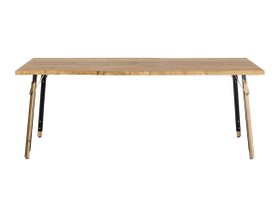 【イージーライフ/Easy Life / GOODS】 MEATH DINING TABLE / ミース ダイニングテーブル ライブエッジ天板(幅200cm)+ No.6脚(クラフト脚)人気、トレンドファッション・服の通販 founy(ファニー) オイル Body Oil カラフル Colorful Design コーティング Coating, Coated Finish テーブル Table, Dining Table ベーシック Basic, Essential おすすめ Recommended / Our Picks ホーム・キャンプ・アウトドア・お取り寄せ Home Living / Home & Lifestyle / Camping Gear / Outdoor Camping 家具・インテリア Home Furniture & Interior. Stylish & Functional Living Spaces テーブル Dining, Coffee & Side Tables ダイニングテーブル・食卓テーブル Dining Tables |ID:prp329100004465897