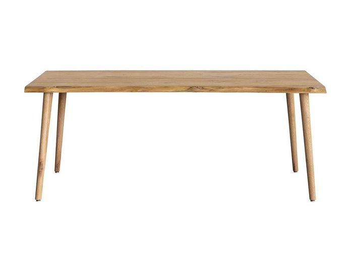【イージーライフ/Easy Life / GOODS】のMEATH DINING TABLE / ミース ダイニングテーブル ライブエッジ天板(幅180cm)+ No.2脚(木丸脚) インテリア・キッズ・メンズ・レディースファッション・服の通販 founy(ファニー) https://founy.com/ オイル Body Oil コーティング Coating, Coated Finish テーブル Table, Dining Table ベーシック Basic, Essential ホーム・キャンプ・アウトドア・お取り寄せ Home Living / Home & Lifestyle / Camping Gear / Outdoor Camping 家具・インテリア Home Furniture & Interior. Stylish & Functional Living Spaces テーブル Dining, Coffee & Side Tables ダイニングテーブル・食卓テーブル Dining Tables |ID: prp329100004465913 ipo3291000000034725242
