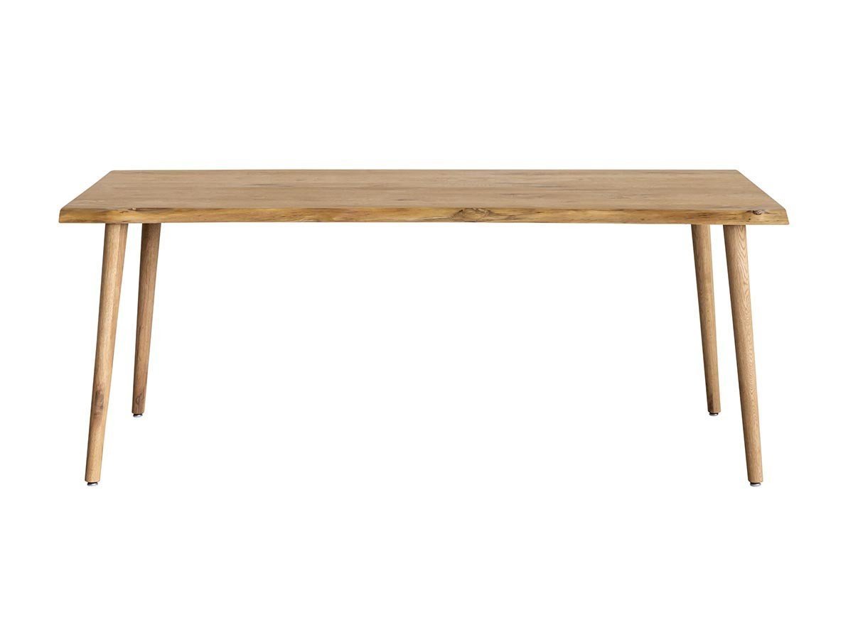 【イージーライフ/Easy Life / GOODS】のMEATH DINING TABLE / ミース ダイニングテーブル ライブエッジ天板(幅180cm)+ No.2脚(木丸脚) 人気、トレンドファッション・服の通販 founy(ファニー) 　オイル　Body Oil　コーティング　Coating, Coated Finish　テーブル　Table, Dining Table　ベーシック　Basic, Essential　ホーム・キャンプ・アウトドア・お取り寄せ　Home Living / Home & Lifestyle / Camping Gear / Outdoor Camping　家具・インテリア　Home Furniture & Interior. Stylish & Functional Living Spaces　テーブル　Dining, Coffee & Side Tables　ダイニングテーブル・食卓テーブル　Dining Tables　 other-1|ID: prp329100004465913 ipo3291000000034725242