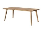 【イージーライフ/Easy Life / GOODS】のMEATH DINING TABLE / ミース ダイニングテーブル ライブエッジ天板(幅180cm)+ No.1脚(木角脚) -|ID:prp329100004465914