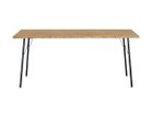 【イージーライフ/Easy Life / GOODS】のMEATH DINING TABLE / ミース ダイニングテーブル ライブエッジ天板(幅170cm)+ No.5脚(アイアン脚) -|ID: prp329100004465917 ipo3291000000036295936