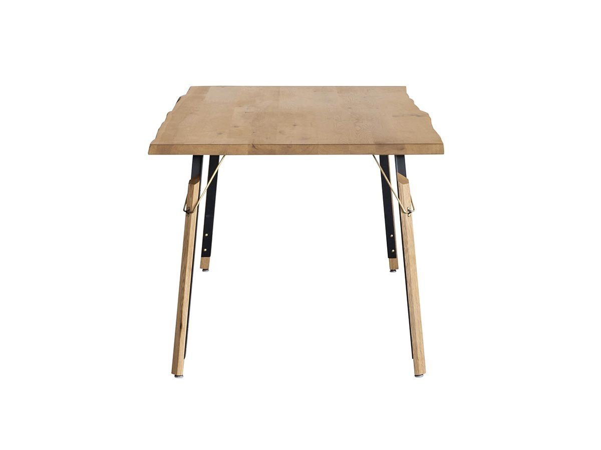 【イージーライフ/Easy Life / GOODS】のMEATH DINING TABLE / ミース ダイニングテーブル ライブエッジ天板(幅160cm)+ No.6脚(クラフト脚) 人気、トレンドファッション・服の通販 founy(ファニー) 　オイル　Oil　カラフル　Colorful　コーティング　Coating　テーブル　Table　ベーシック　Basic　おすすめ　Recommend　ホーム・キャンプ・アウトドア・お取り寄せ　Home,Garden,Outdoor,Camping Gear　家具・インテリア　Furniture　テーブル　Table　ダイニングテーブル　Dining Table　other-3|ID: prp329100004465925 ipo3291000000031457144