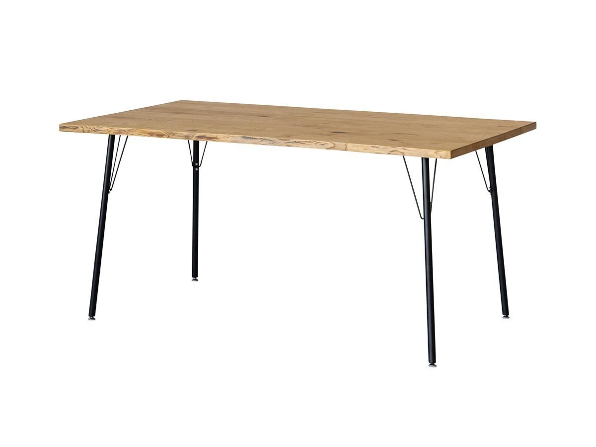 【イージーライフ/Easy Life / GOODS】のMEATH DINING TABLE / ミース ダイニングテーブル ライブエッジ天板(幅150cm)+ No.5脚(アイアン脚) インテリア・キッズ・メンズ・レディースファッション・服の通販 founy(ファニー) 　オイル　Oil　コーティング　Coating　テーブル　Table　バランス　Balance　ベーシック　Basic　ホーム・キャンプ・アウトドア・お取り寄せ　Home,Garden,Outdoor,Camping Gear　家具・インテリア　Home Furniture & Interior. Stylish & Functional Living Spaces　テーブル　Table　ダイニングテーブル　Dining Table　-|ID: prp329100004465937 ipo3291000000031340895