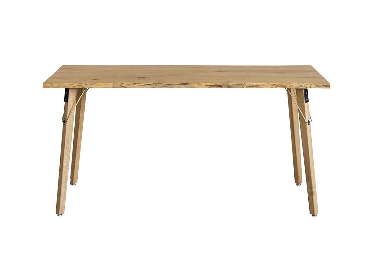 【イージーライフ/Easy Life / GOODS】のMEATH DINING TABLE / ミース ダイニングテーブル ライブエッジ天板(幅150cm)+ No.3脚(ブラス脚) 人気、トレンドファッション・服の通販 founy(ファニー) 　オイル　Oil　コーティング　Coating　スタッズ　Studs　テーブル　Table　ビンテージ　Vintage　ベーシック　Basic　メタリック　Metallic　ホーム・キャンプ・アウトドア・お取り寄せ　Home,Garden,Outdoor,Camping Gear　家具・インテリア　Furniture　テーブル　Table　ダイニングテーブル　Dining Table　other-2|ID: prp329100004465941 ipo3291000000031457229