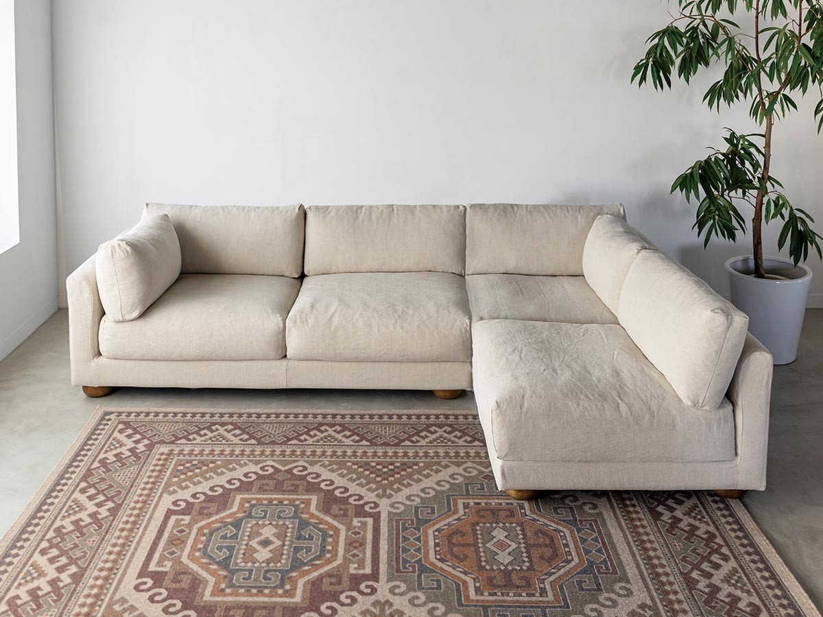 【アドレス/address / GOODS】のFluu.unit sofa / フルー ユニットソファ 片肘 インテリア・キッズ・メンズ・レディースファッション・服の通販 founy(ファニー) 　クッション　Cushion　バランス　Balance　フェザー　Feather　リネン　Linen　ホーム・キャンプ・アウトドア・お取り寄せ　Home,Garden,Outdoor,Camping Gear　家具・インテリア　Furniture　ソファー　Sofa　本商品2台を組み合わせて、カウチソファとしてもお使いになれます。|ID: prp329100004469144 ipo3291000000031424926