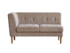 【ノットアンティークス/knot antiques / CRASH GATE】のGRESS SOFA / グレス 2人掛けソファ 片肘 木脚(ジャガード) 大人の最旬トレンドファッション＆コーディネート founy(ファウニー) ヴィンテージ Vintage Style タオル Towel, Bath Towel テーブル Table, Dining Table ホーム・キャンプ・アウトドア・お取り寄せ Home Living / Home & Lifestyle / Camping Gear / Outdoor Camping 家具・インテリア Home Furniture & Interior. Stylish & Functional Living Spaces ソファー Couches & Sofas thumbnail 張地:アーバングレー、タイプ:右肘|ID: prp329100004469162 ipo3291000000037266663